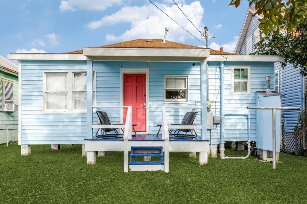 Cozy Sea Breeze Bungalow - 2 Mins To The Beach Galveston Extérieur photo